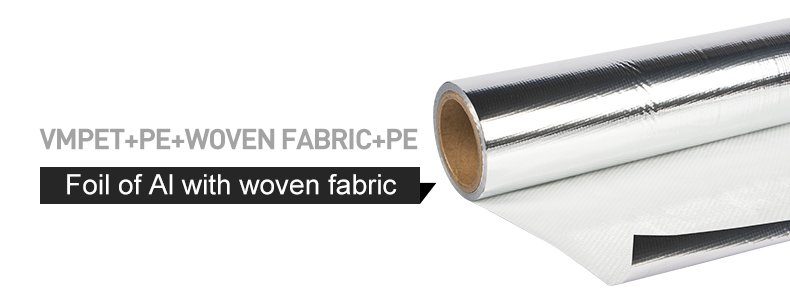 Metalized WOVEN FABRIC