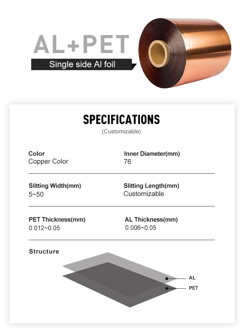 aluminum Foils Pet Composite Material