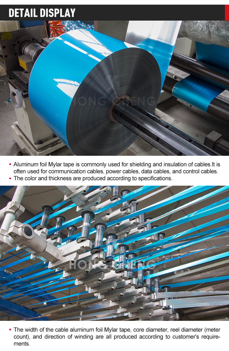 Step Spooling Aluminum foil