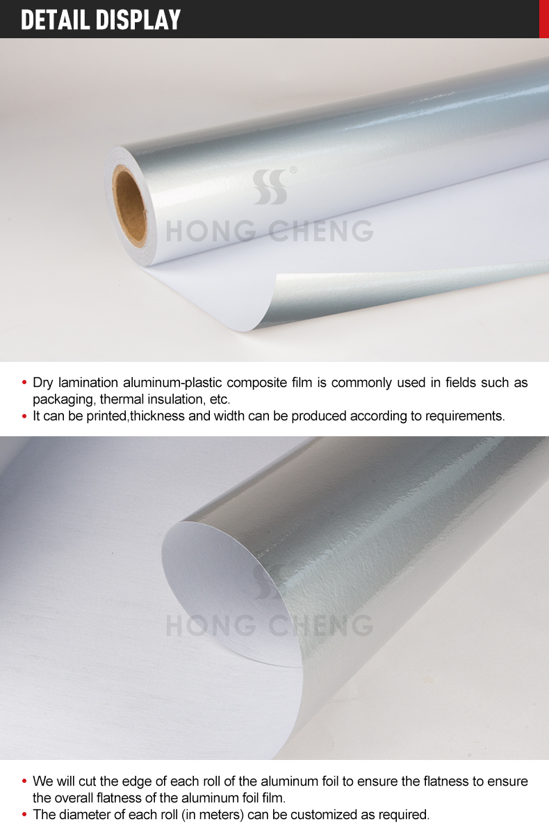 Aluminum Foil with Non-woven Fabrics
