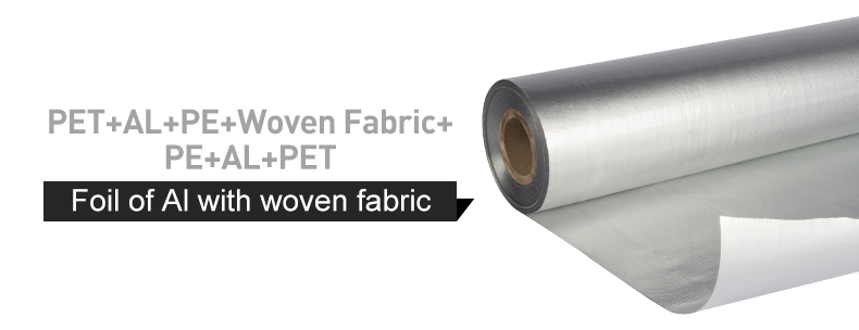 Aluminum Foil WOVEN FABRIC