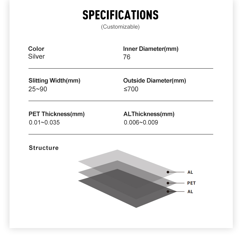 aluminum polyester film duct flexible
