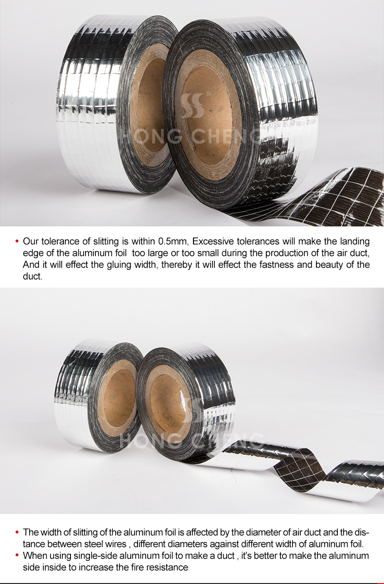 flexible foil duct