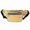 Chiterion Waterproof Eco Transparent PVC Fanny Pack Waist Chest Bum Belt Bag For Women Girls Ladies Daily Use Sports Travel
