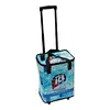 Sedex custom logo fold up shopping bag high quality trolley borsa for travelman shopper woman family with leakproof aluminium