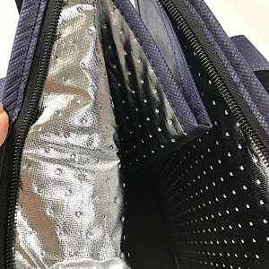 Recyclable Thermal Insulated Soft coles Cooler Bag Food Delivery Bag For 6 12 16 18 Bottle Beer Milk Beverage Medicine Packaging