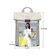 Simple 17inch men ladies computer bags anti theft travel washable laptop bag ultra slim waterproof roll top kraft tyvek backpack