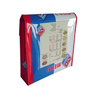 wholesale promotional folding durable insulation thermal cooler bag for food pizza chicken dishes to camping grocery picnic