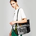 Custom Printed large foldable custom diaper pvc fashion tote bag beach tote bags women manufacturer