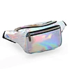 Chiterion Waterproof Eco Transparent PVC Fanny Pack Waist Chest Bum Belt Bag For Women Girls Ladies Daily Use Sports Travel