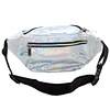 Chiterion Waterproof Eco Transparent PVC Fanny Pack Waist Chest Bum Belt Bag For Women Girls Ladies Daily Use Sports Travel