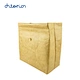 wholesale tear resistant paper lunch bag tote thermal eco friendly office adult deluxe double layer waxed function khakhi khaki