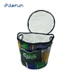 sedex custom logo hand carry small foldable fishing picnic soft aluminium tote bucket bag for borsa outdoor party family school