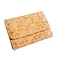Waterproof Green Custom  Biodegradable Cork Cosmetic Bag Zipper Pouch Eco-friendly Women Clutch Handbag Pencil Case Wallet