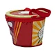 insulated lunch cooler tote round shape orbit fast food delivery take out bag for wine drinks beer hamburger cake hot warm cold