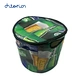 fashion durable camping round shape cooler for drink yogurt medicine food fruit fresh vegetable packing to shopping grocery trip