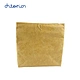 wholesale tear resistant paper lunch bag tote thermal eco friendly office adult deluxe double layer waxed function khakhi khaki