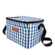 Chiterion Polyester Shoulder Strap Insulated Leakproof Soft Cooler Lunch Box Tote Bag for Food Delivery Camping Picnic Sports