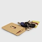 Factory cheap price brown kraft paper card holder personalized recycled pack vegan wholesale sedex bill key