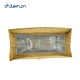 wholesale tear resistant paper lunch bag tote thermal eco friendly office adult deluxe double layer waxed function khakhi khaki