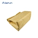 wholesale tear resistant paper lunch bag tote thermal eco friendly office adult deluxe double layer waxed function khakhi khaki