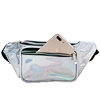 Chiterion Waterproof Eco Transparent PVC Fanny Pack Waist Chest Bum Belt Bag For Women Girls Ladies Daily Use Sports Travel