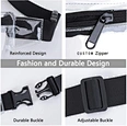 Fashion Waist Belt Bag Fanny Packs Back for Men Women Kids Running Hiking Raves Travel Bag Cell Phone Adjustable Running Pouch