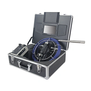 Newly 23MM Self-levelling 512Hz transmitter head 50M cable CCTV Camera System pipe inspection camera sewer camera
