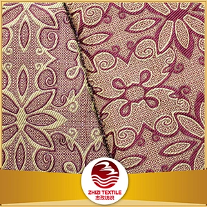 african design jacquard fabric cheap two color textile supplier from shaoxing