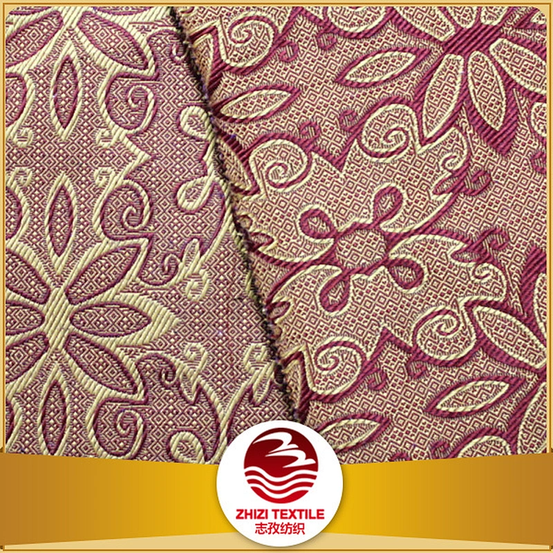 african design jacquard fabric cheap two color textile supplier from shaoxing