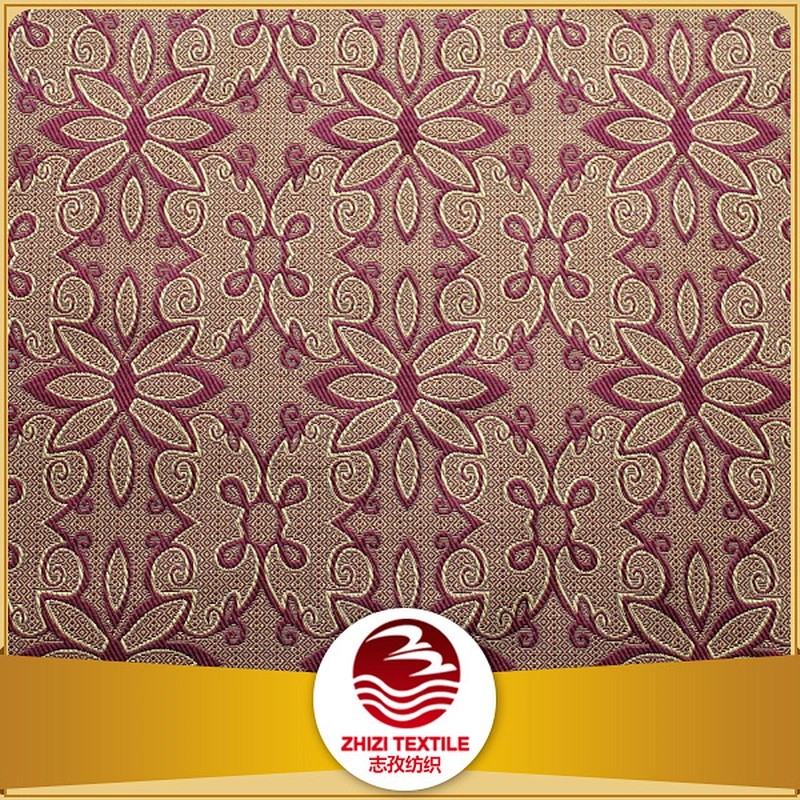 african design jacquard fabric cheap two color textile supplier from shaoxing