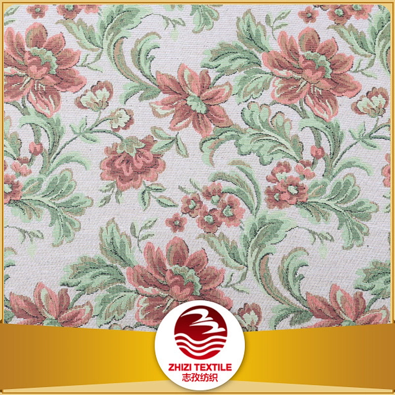 Sofa fabric Jacquard fabric manufacturer from shaoxing polular design for curtain