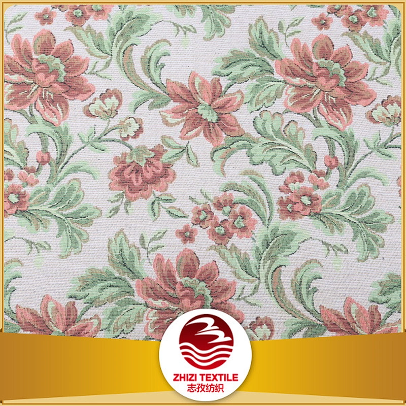 Sofa fabric Jacquard fabric manufacturer from shaoxing polular design for curtain