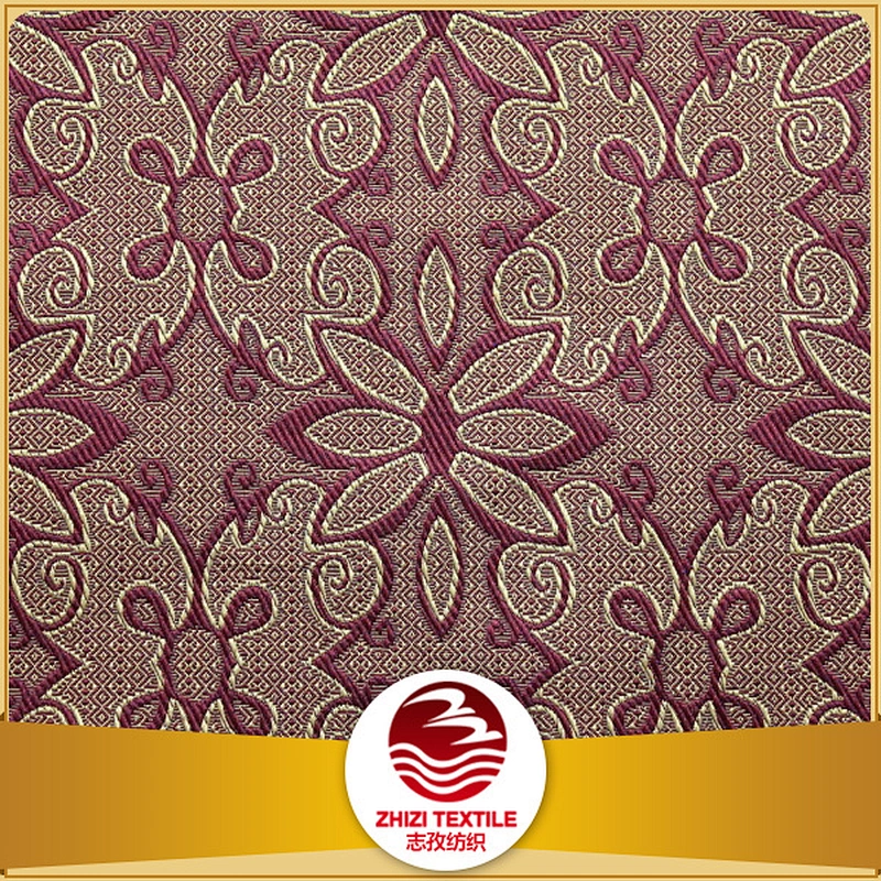 african design jacquard fabric cheap two color textile supplier from shaoxing
