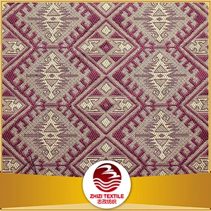 african tribal design textile competitive price provider jacquard fabric
