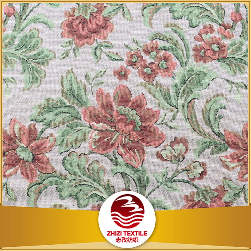 Sofa fabric Jacquard fabric manufacturer from shaoxing polular design for curtain