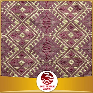 african tribal design textile competitive price provider jacquard fabric