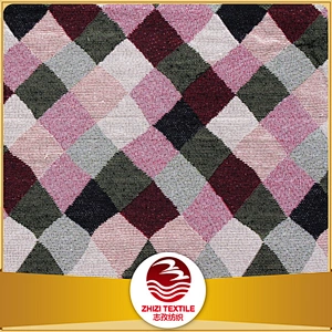 America geometry diamond colorful design high quality polyester cotton material textile mill from shaoxing