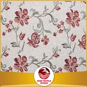 floral design jacquard fabric provider from shaoxing high quality custom quality
