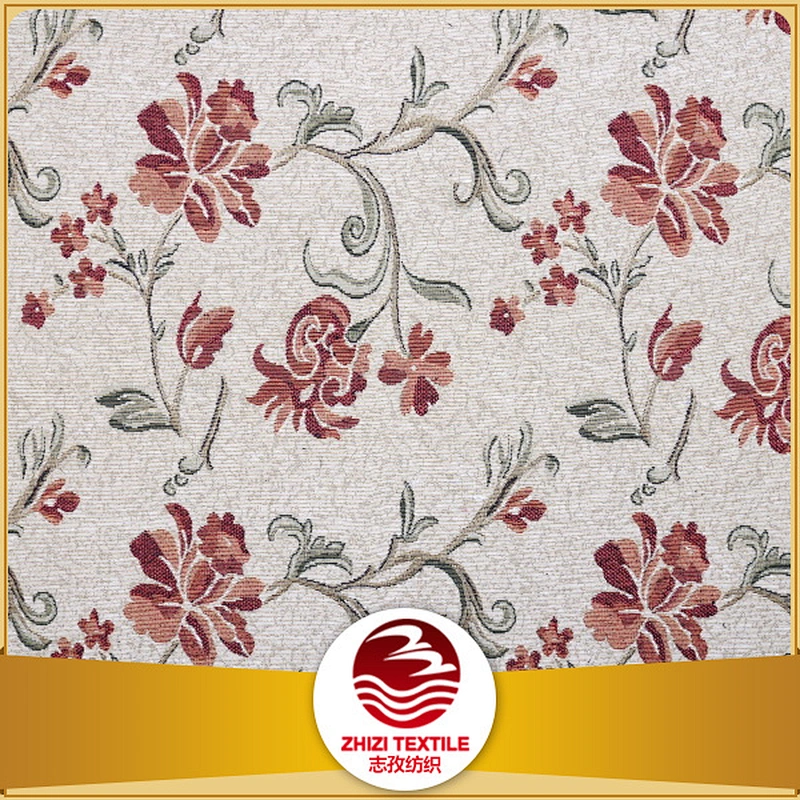 floral design jacquard fabric provider from shaoxing high quality custom quality
