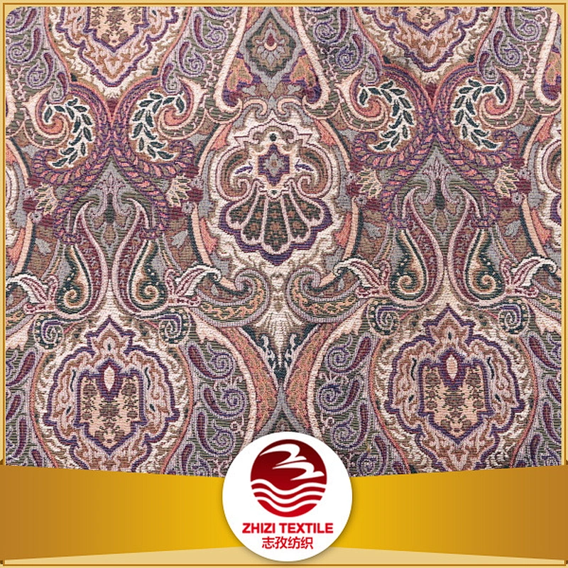 south america style turkey design jacquard sofa fabric shop cheap yarn dyed textile