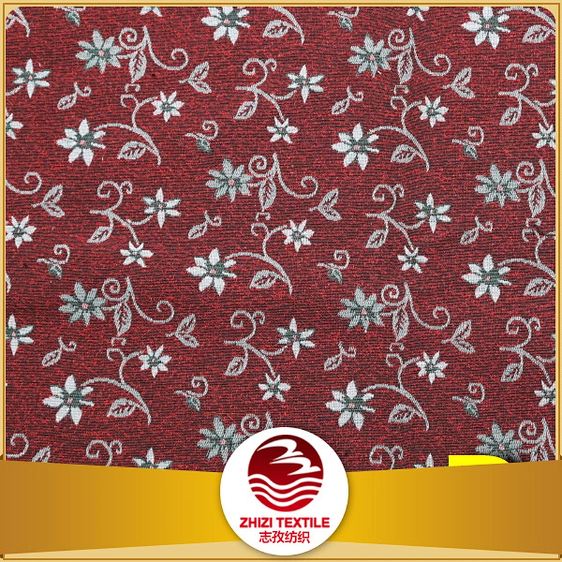 home textile floral design wholesale window curtain fabric upholstery exporter from shaoxing