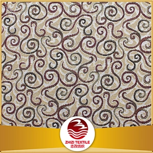 lines colorful design popular cushion textile scutcheon jacquard fabric manufacturer