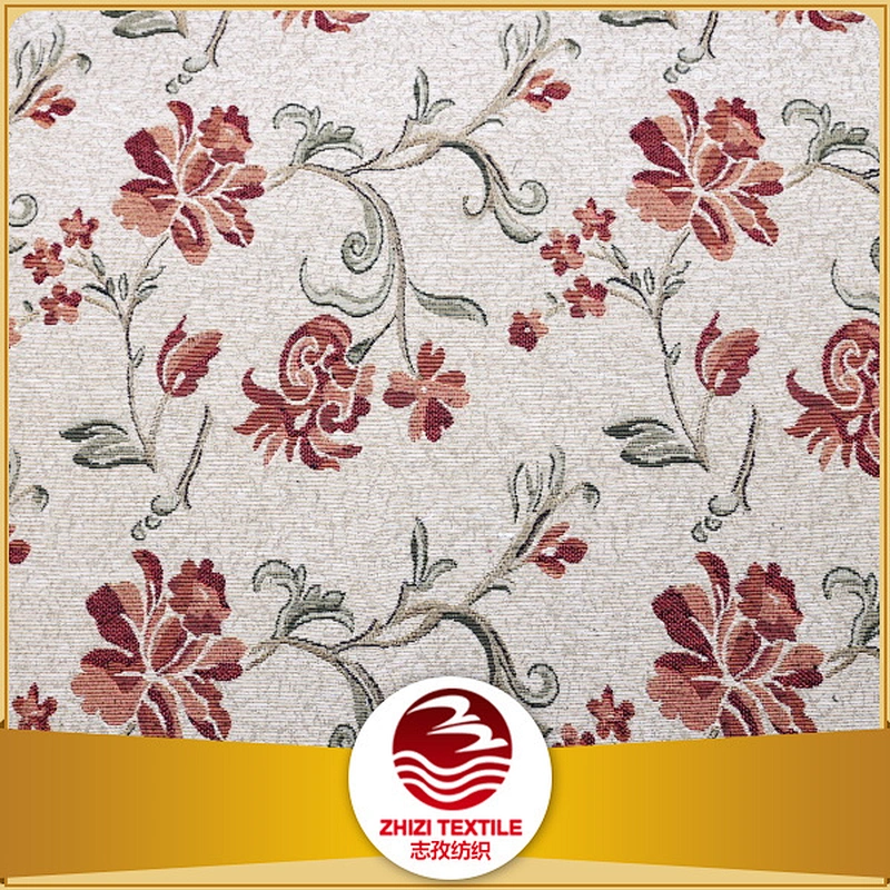 floral design jacquard fabric provider from shaoxing high quality custom quality