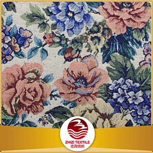 Bolivia deisgn fabric for furniture textile classic style floral colorful columbia yarn dyed provider