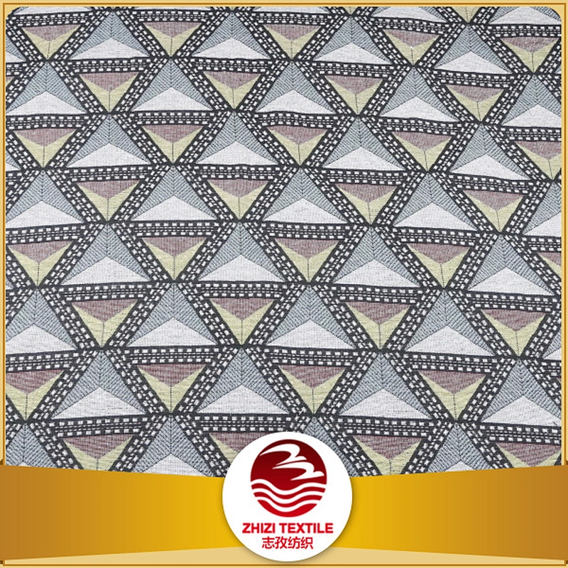 Ameria woven fabric upholstery design triangle special cushion pet cheap textile manufacturer