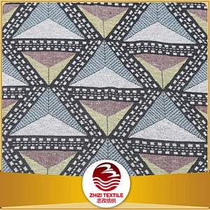 Ameria woven fabric upholstery design triangle special cushion pet cheap textile manufacturer