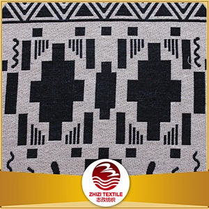 Black white special design jacquard fabric for pet cushion trader wholesale America