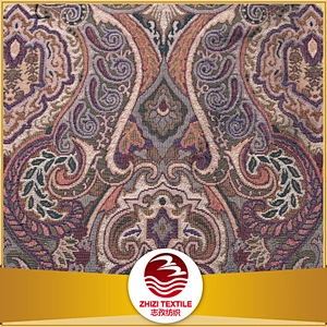 south america style turkey design jacquard sofa fabric shop cheap yarn dyed textile
