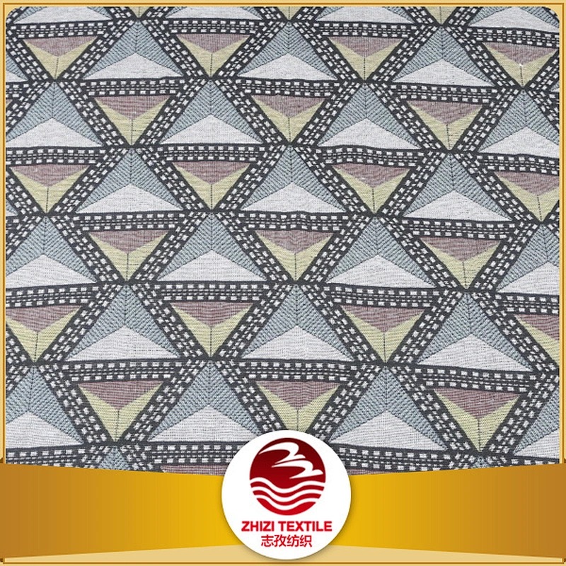 Ameria woven fabric upholstery design triangle special cushion pet cheap textile manufacturer